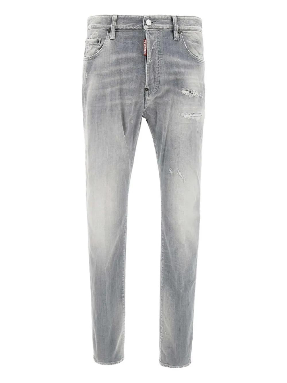 PANTS 5 POCKETS DSQUARED2 GREY 50