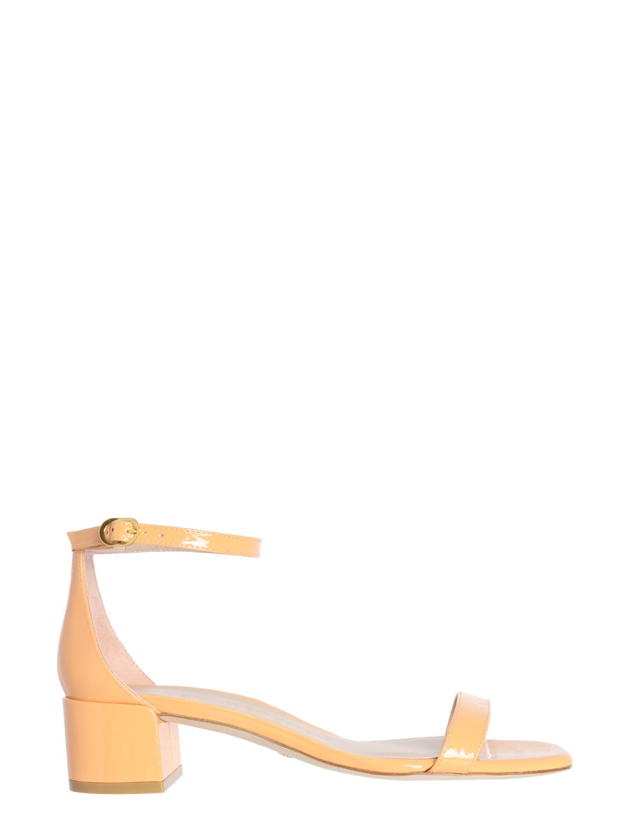NUDIST CURVE 35 BLOCK SANDALS Stuart Weitzman YELLOW 39