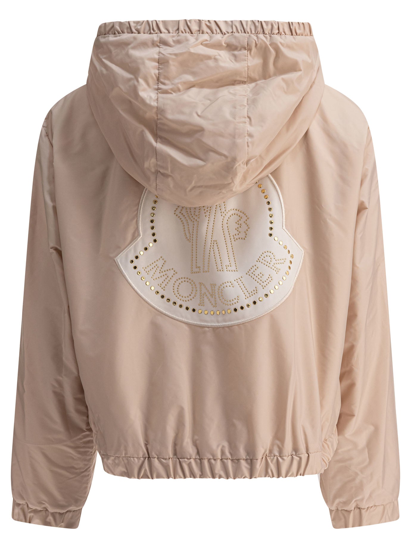 PINK POLYAMIDE JACKET MONCLER KIDS