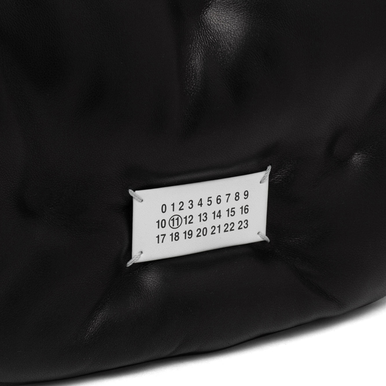 BLACK NAPPA LEATHER SMALL GLAM SLAM FLAP CROSSBODY BAG Maison Margiela