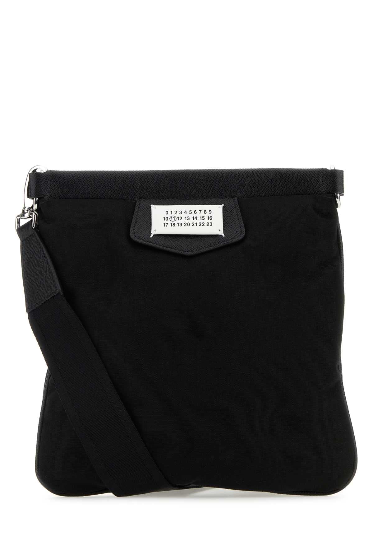 BLACK NYLON GLAM SLAM CROSSBODY BAG Maison Margiela BLACK TU