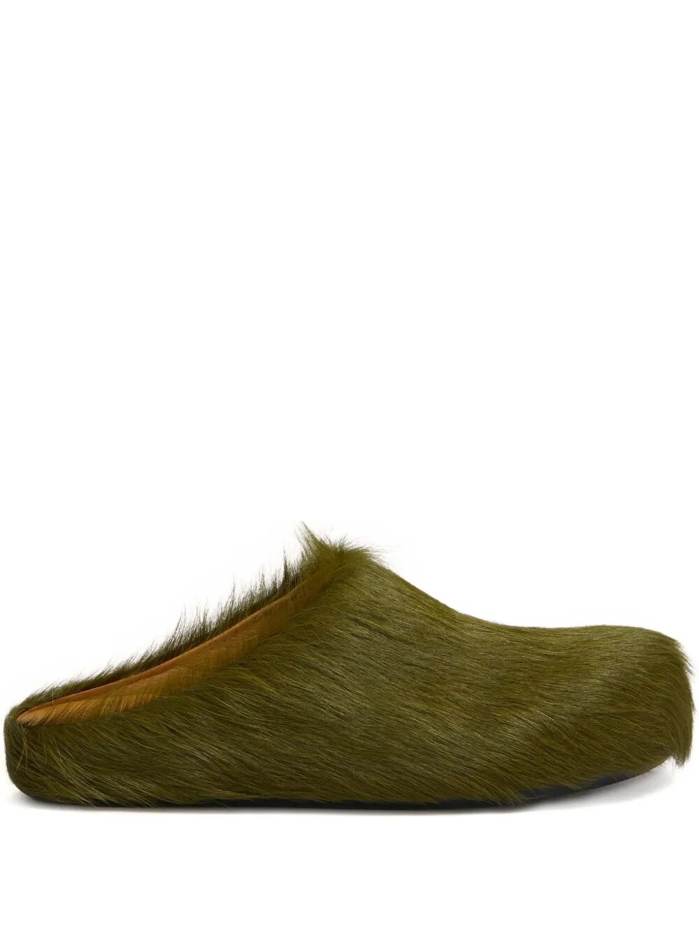 LONG HAIR CALFSKIN FUSSBETT SABOT Marni GREEN 36