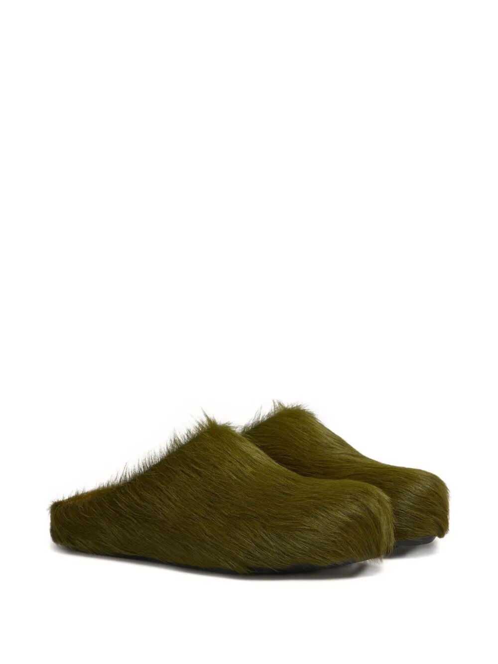 LONG HAIR CALFSKIN FUSSBETT SABOT Marni
