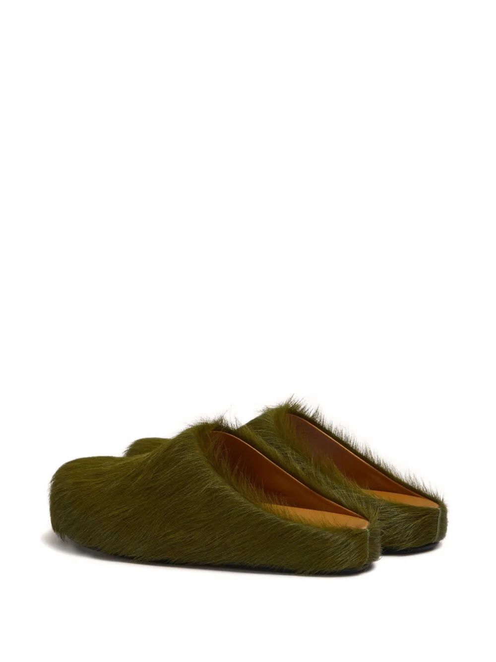 LONG HAIR CALFSKIN FUSSBETT SABOT Marni