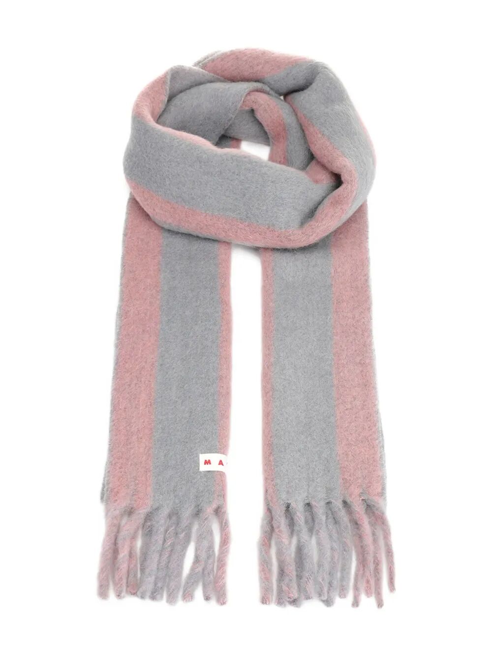 WOOL SCARF Marni BROWN UNICA
