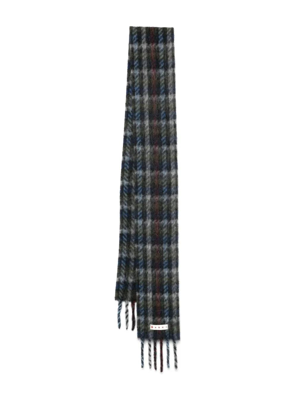 SCARF Marni BLUE UNICA