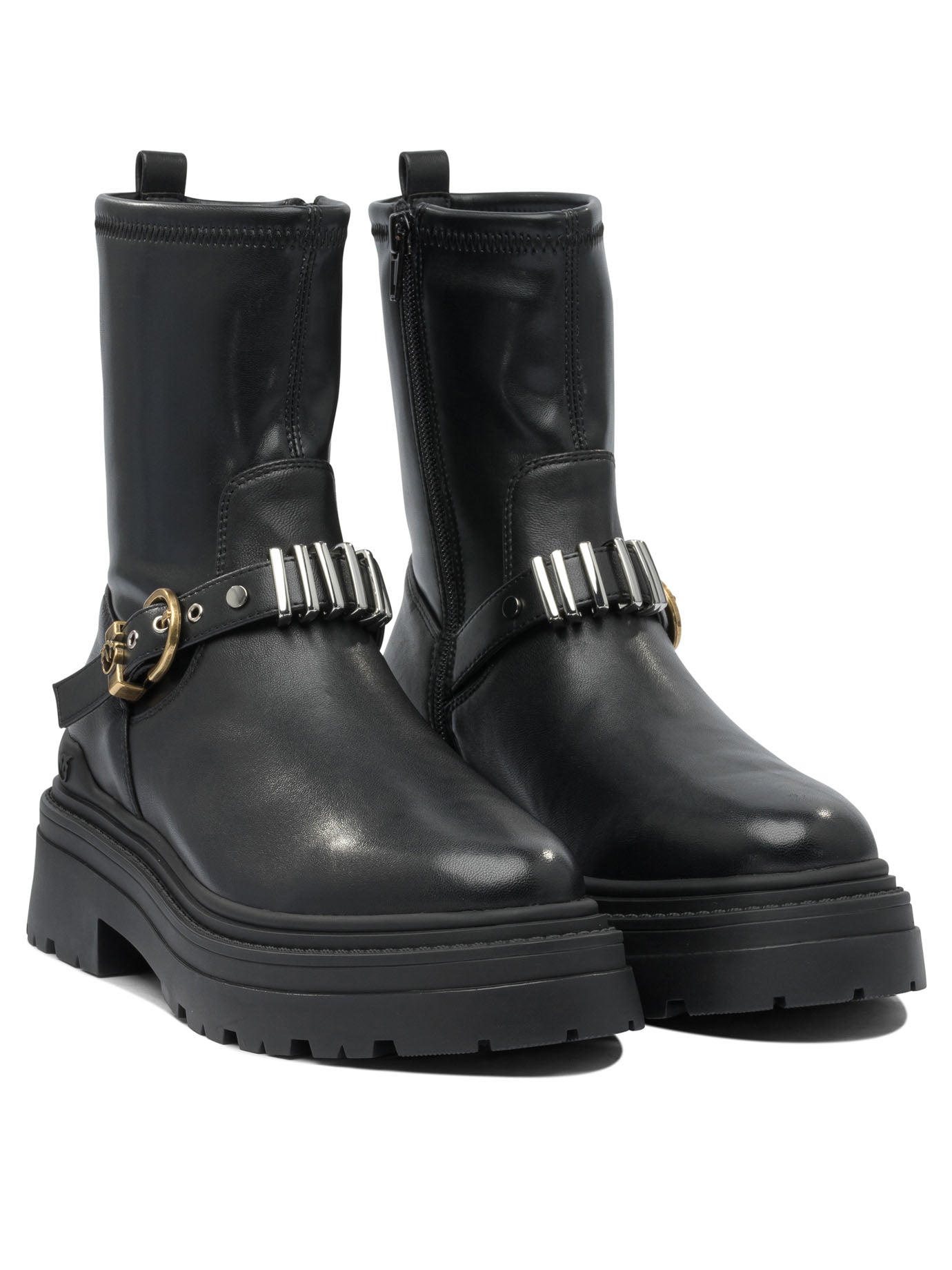 BLACK RUBBER BOOTS Pinko