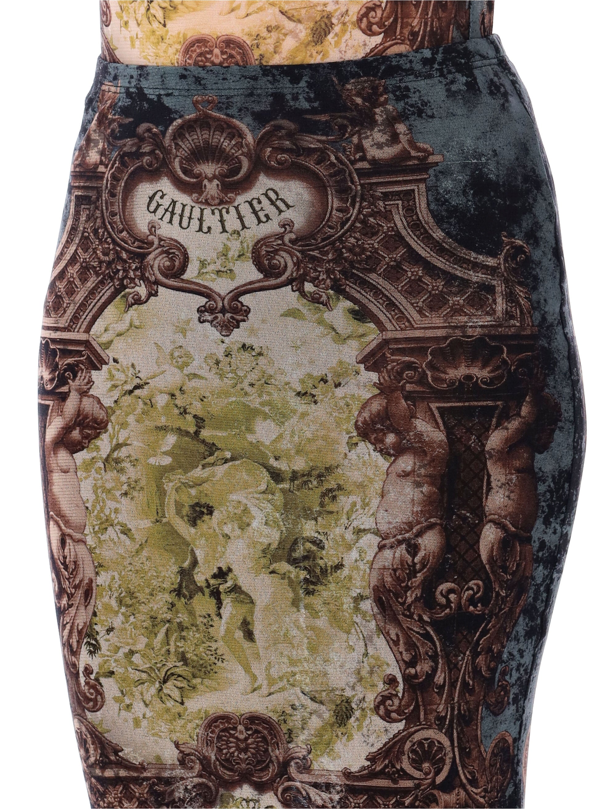 THE LONG MÉDAILLON SKIRT JEAN PAUL GAULTIER