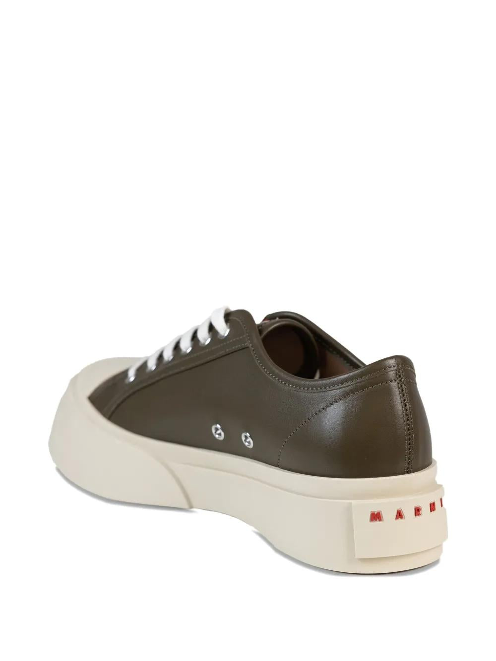 PABLO LEATHER PLATFORM TRAINERS Marni