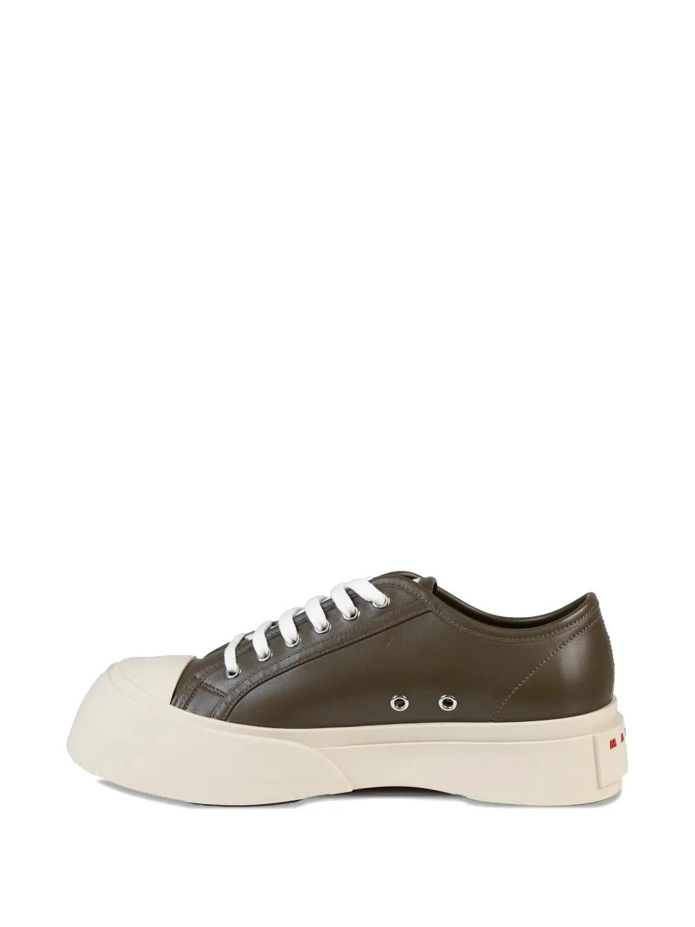 PABLO LEATHER PLATFORM TRAINERS Marni