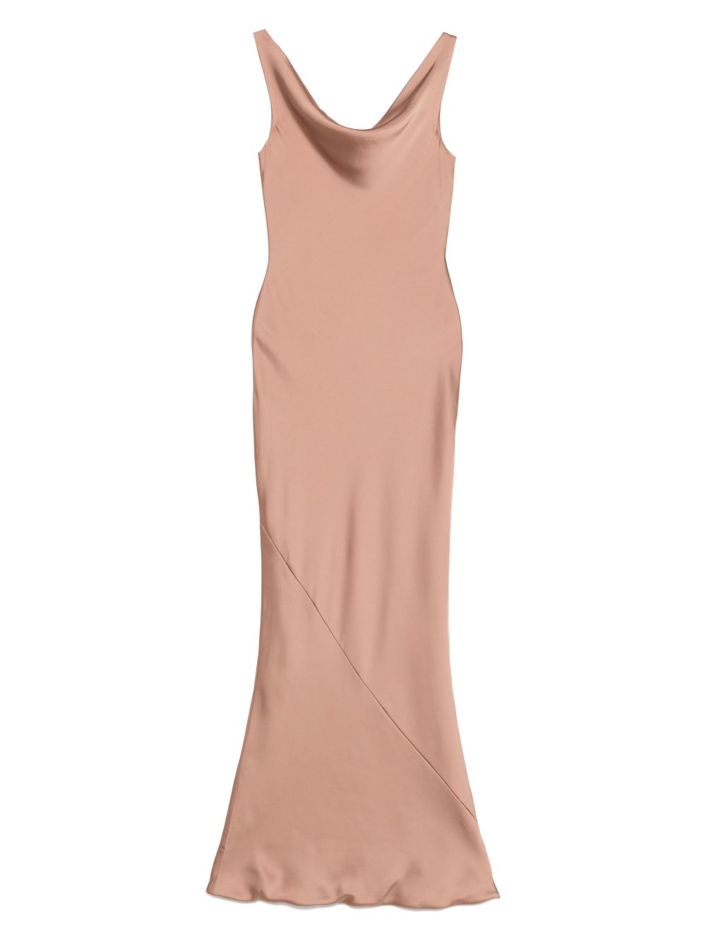 MARIA GOWN Norma Kamali BEIGE XXXS