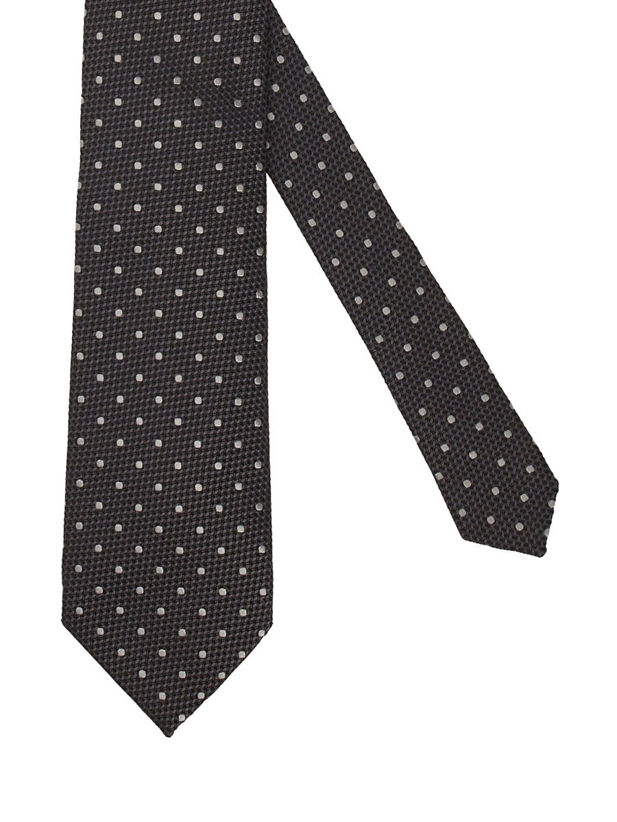 GREY SILK TIES Tom Ford GREY UNI