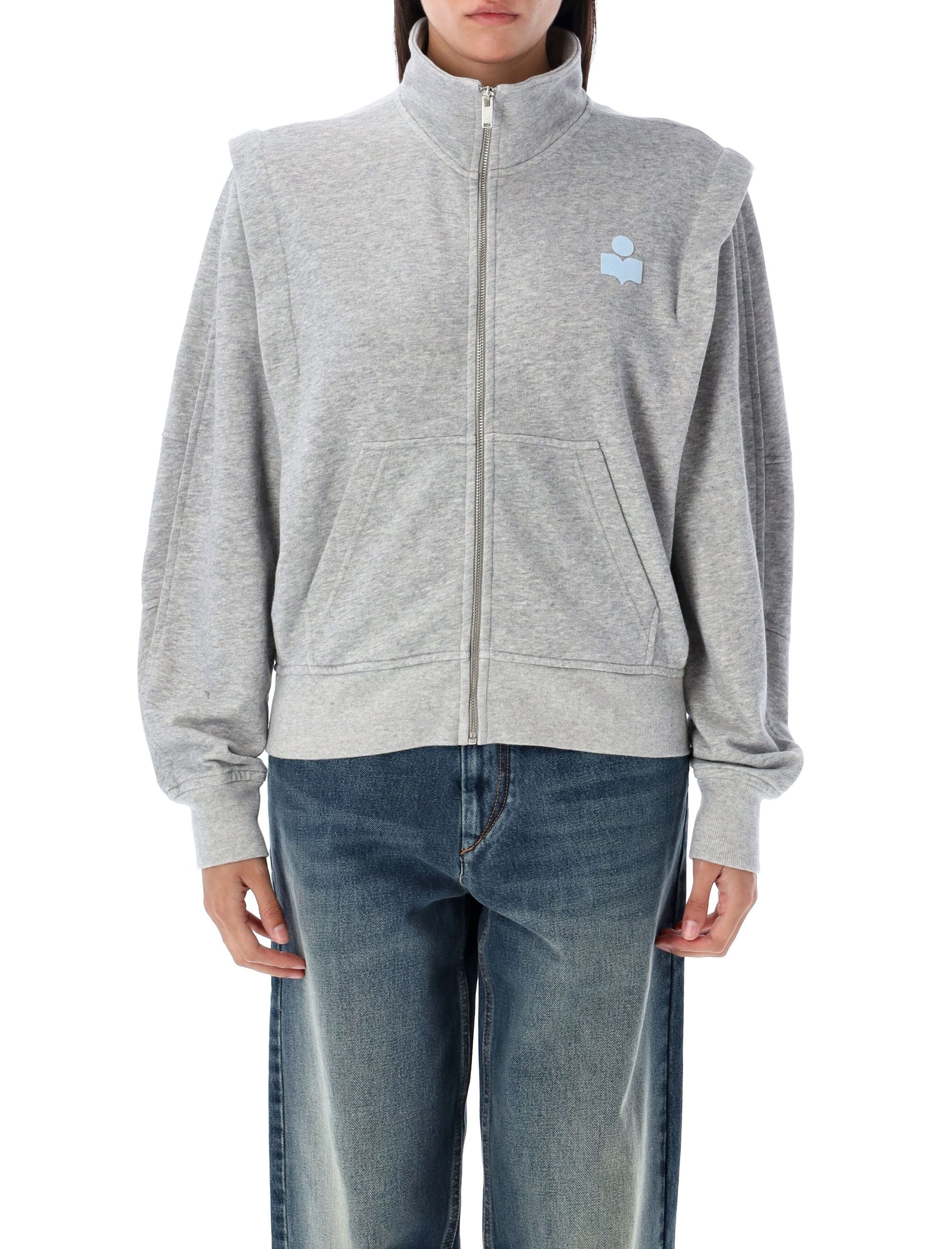MADILIA SWEATSHIRT Isabel Marant Etoile GREY ICE BLUE 36