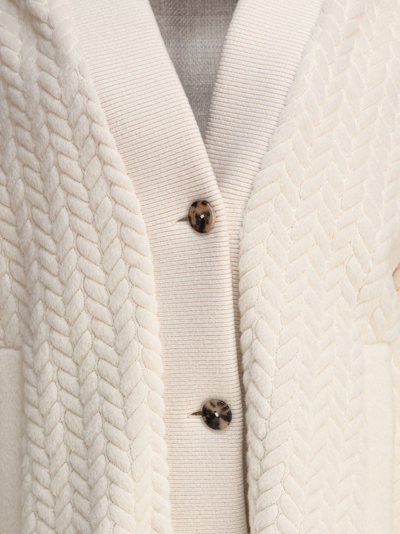 WHITE WOOL COAT Agnona