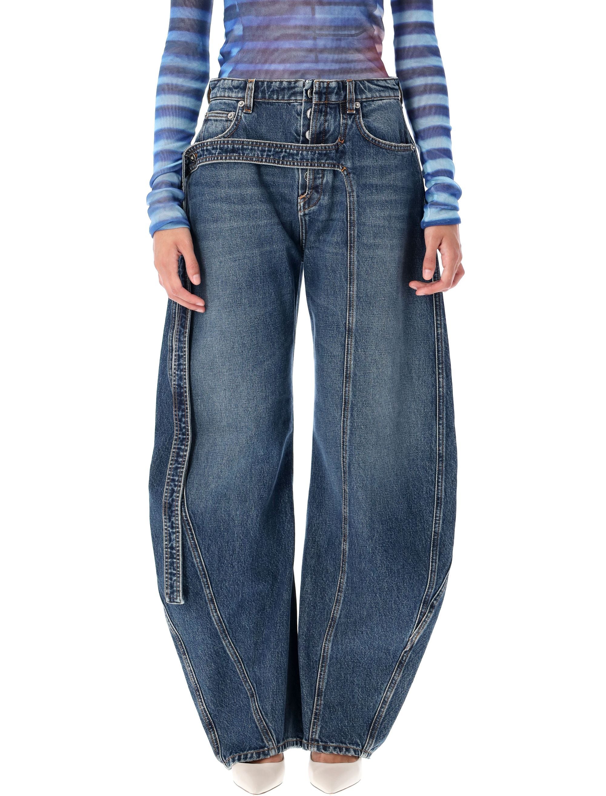 BLUE COTTON JEANS JEAN PAUL GAULTIER BLUE 27
