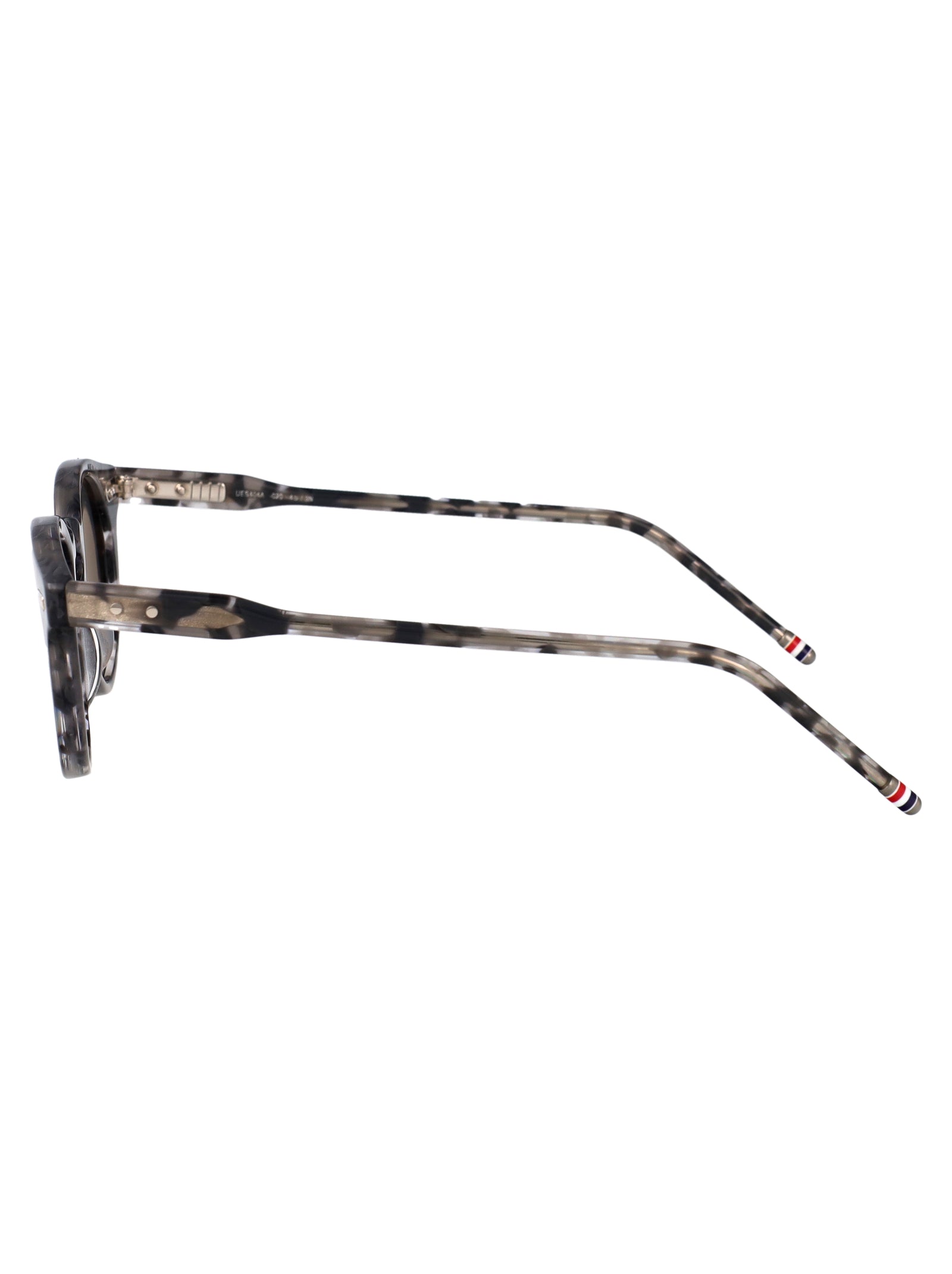 GREY TORTOISE ACETATE SUNGLASSES Thom Browne