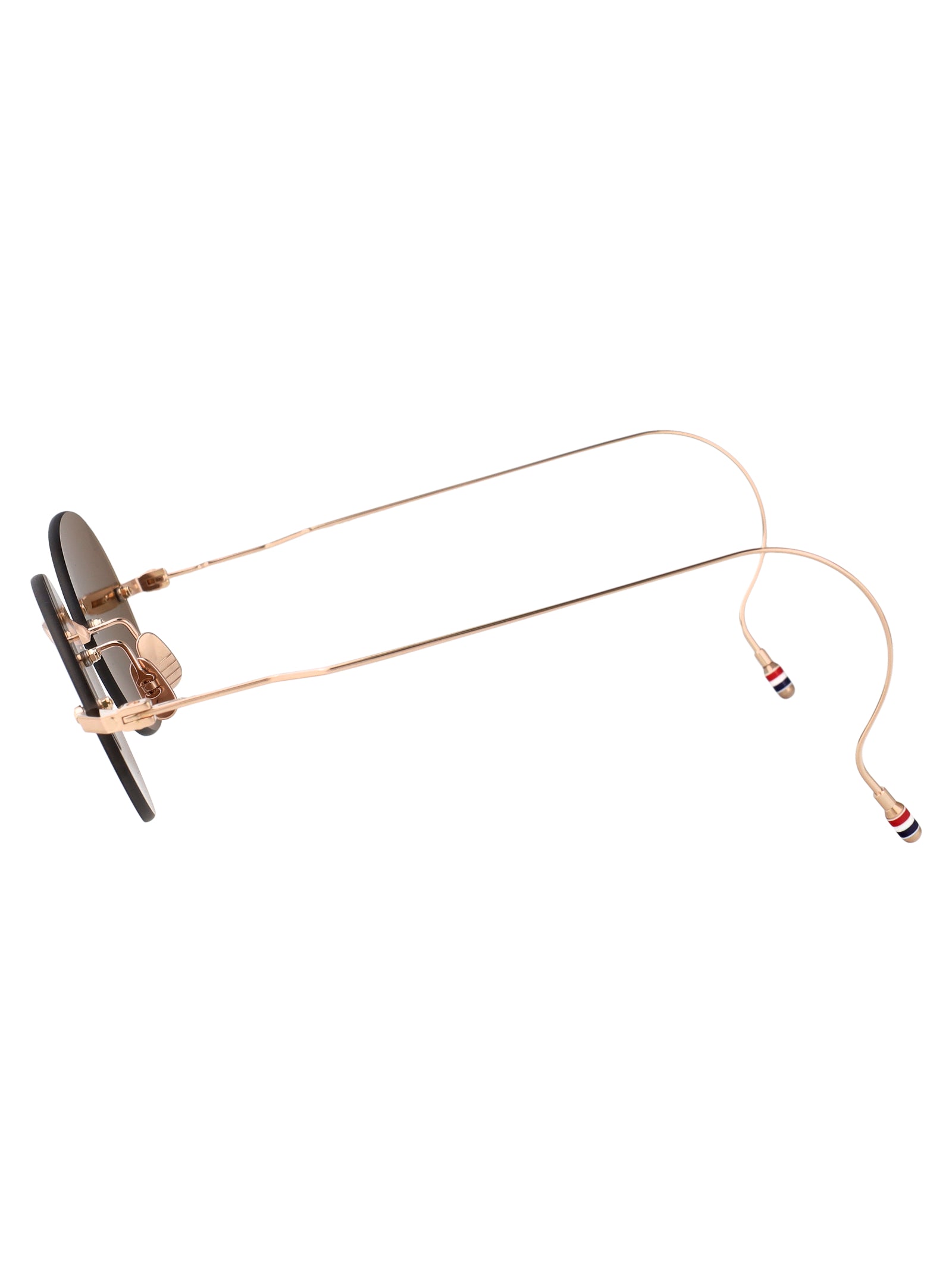 12K GOLD PLATE TITANIUM TITANIUM SUNGLASSES Thom Browne