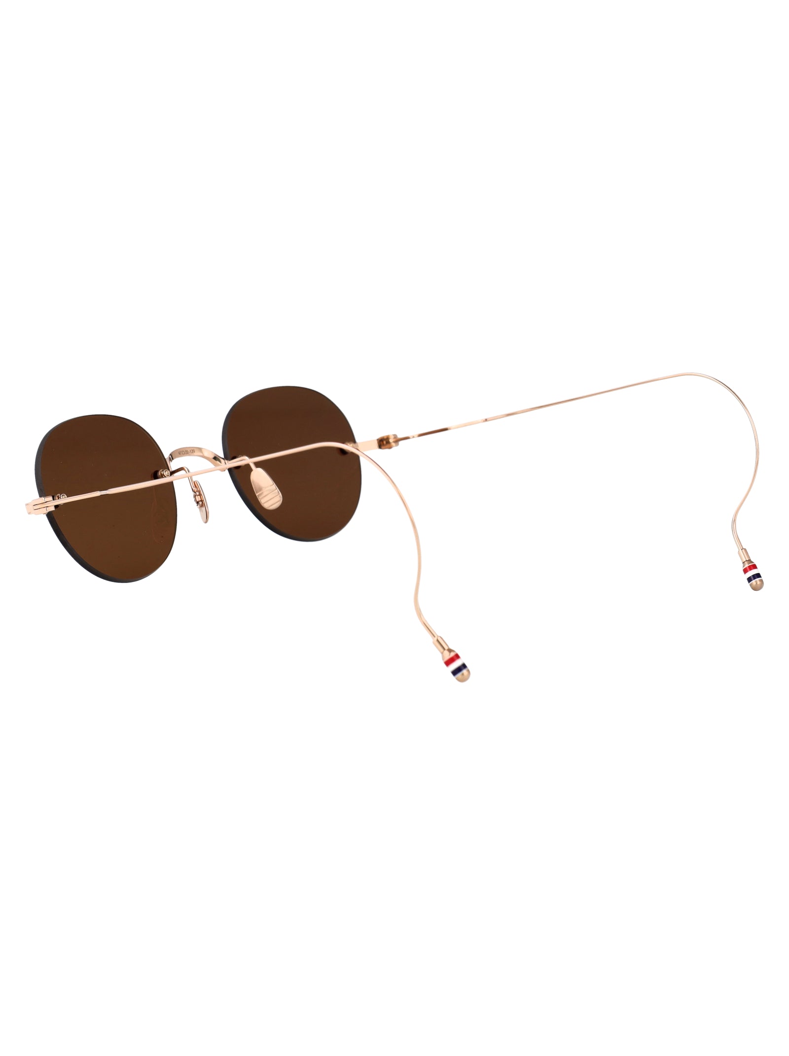 12K GOLD PLATE TITANIUM TITANIUM SUNGLASSES Thom Browne