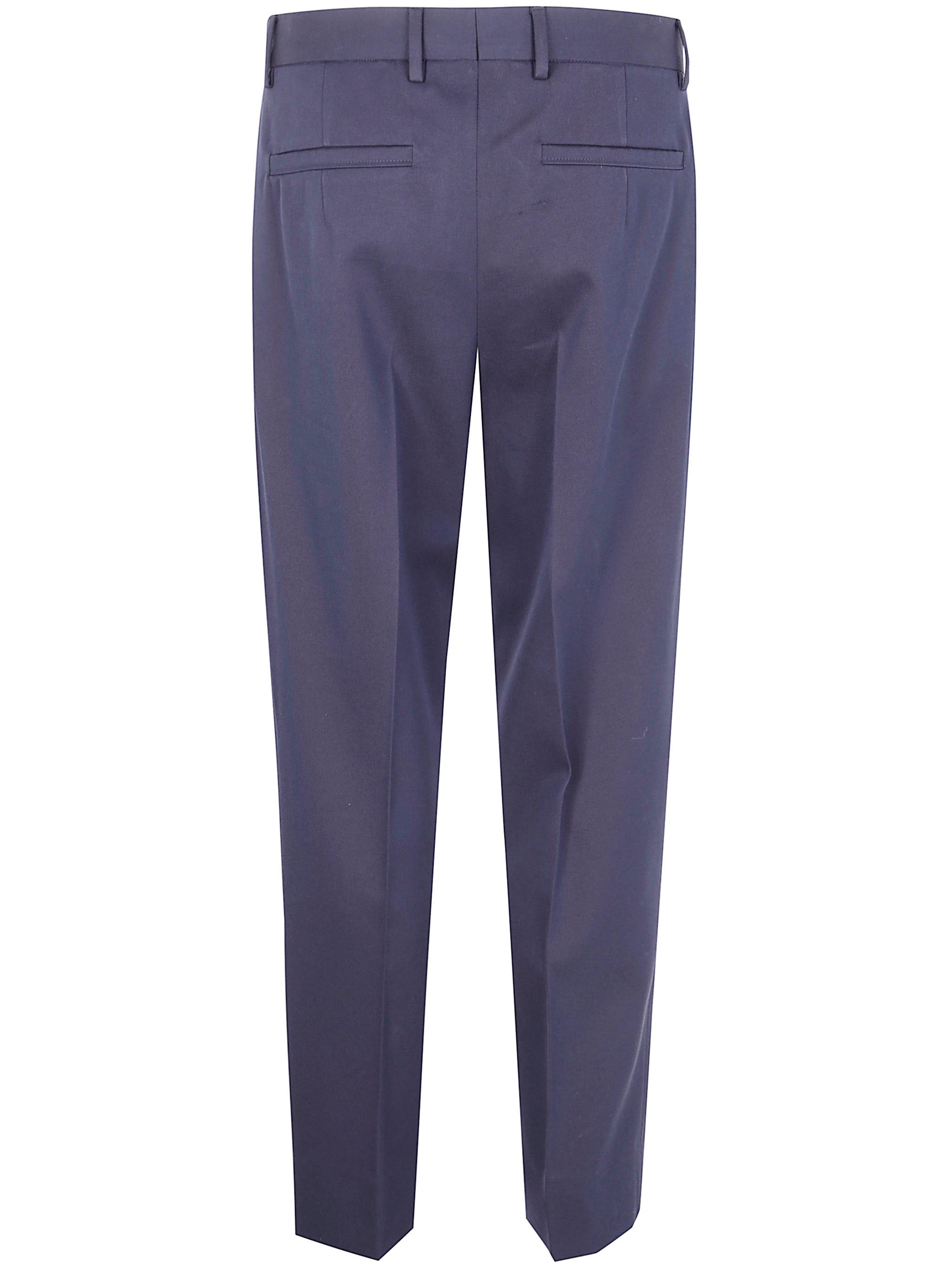COTTON AND WOOL PANTS Zegna