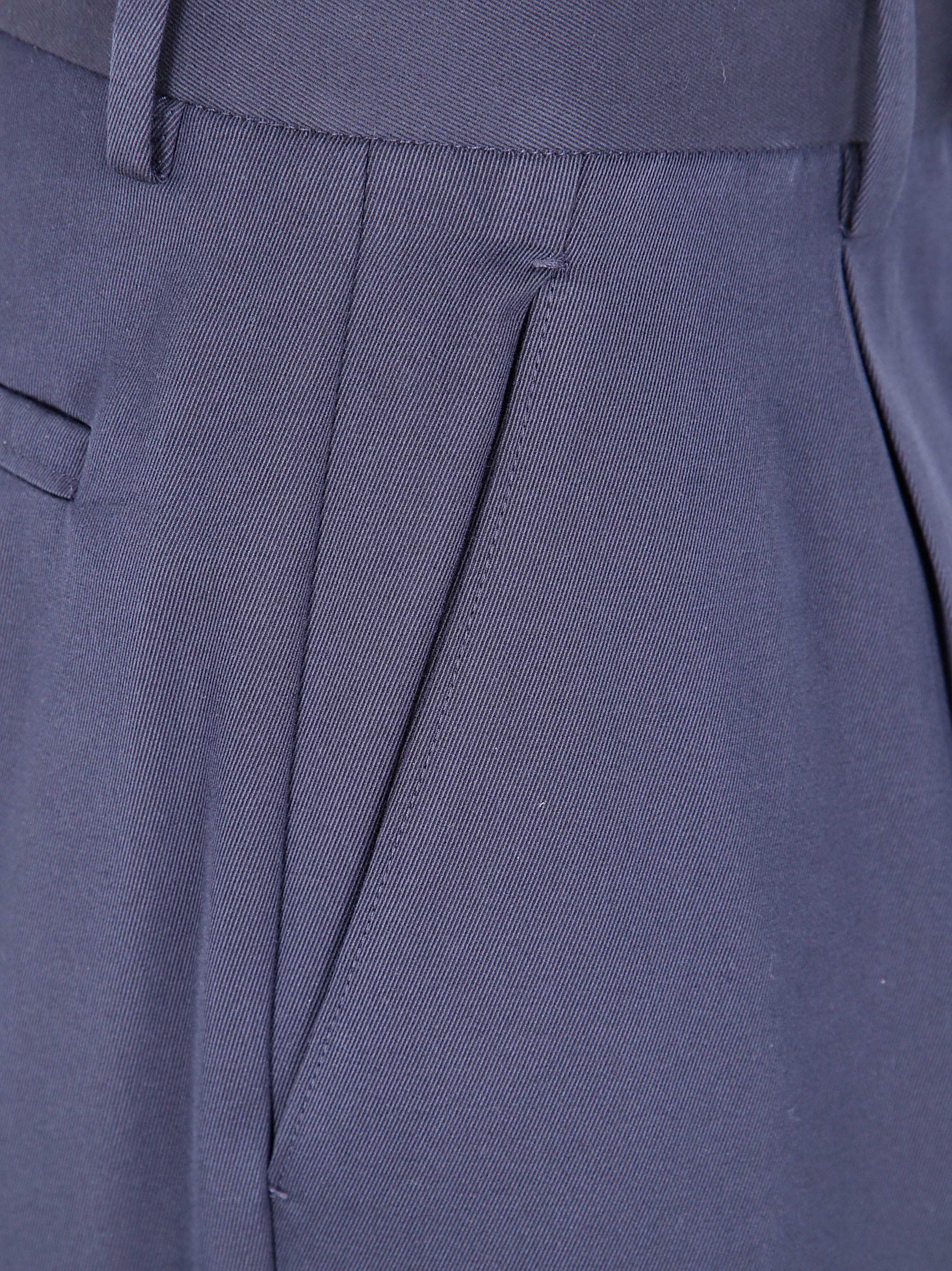 COTTON AND WOOL PANTS Zegna