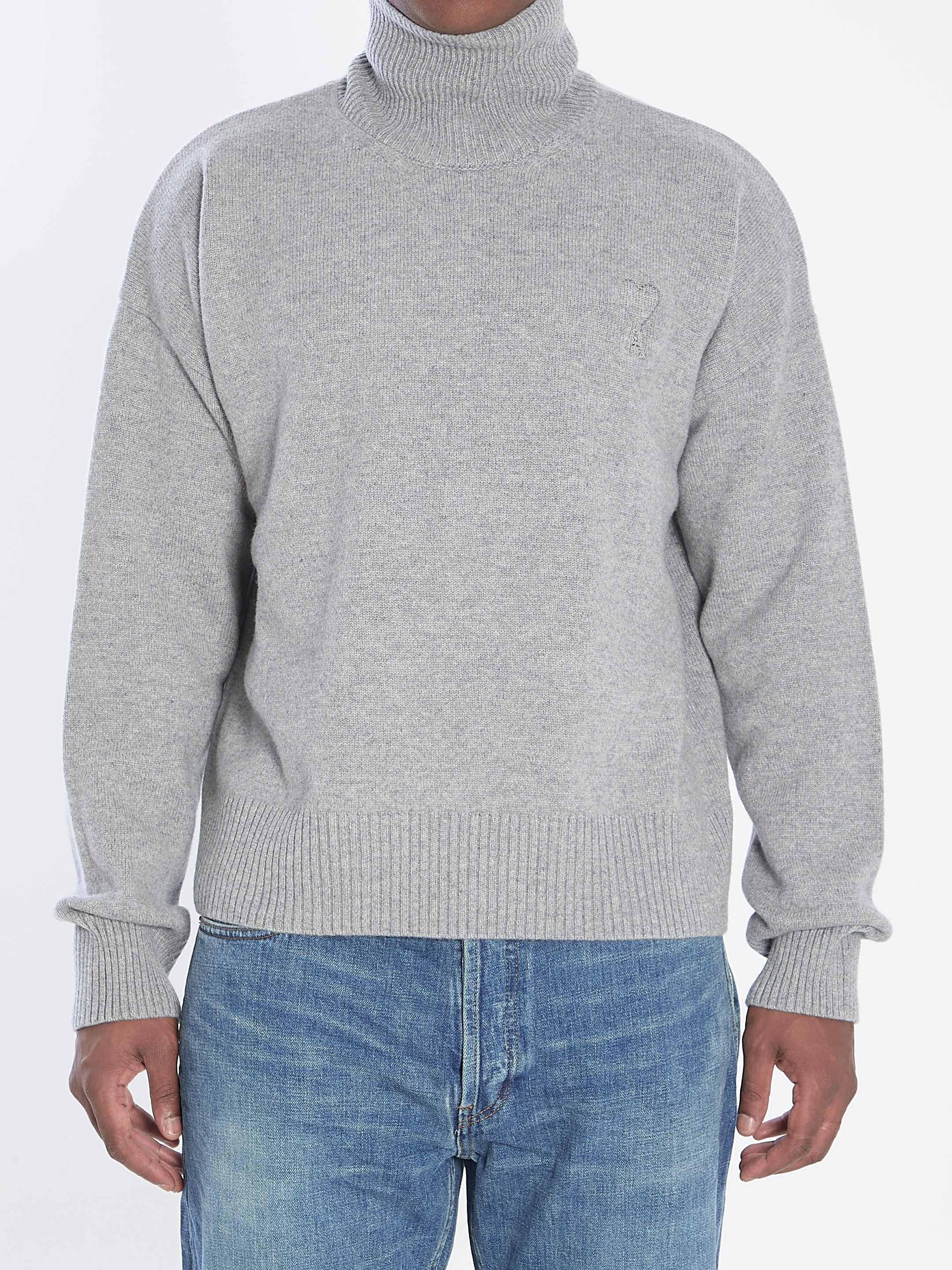 AMI DE COEUR TURTLENECK AMI Paris GREY S