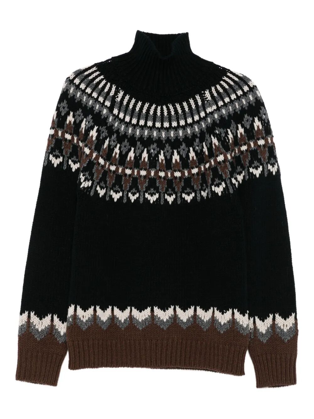 "DOLCEVITA" TURTLE NECK SWEATER Dondup BLACK 48