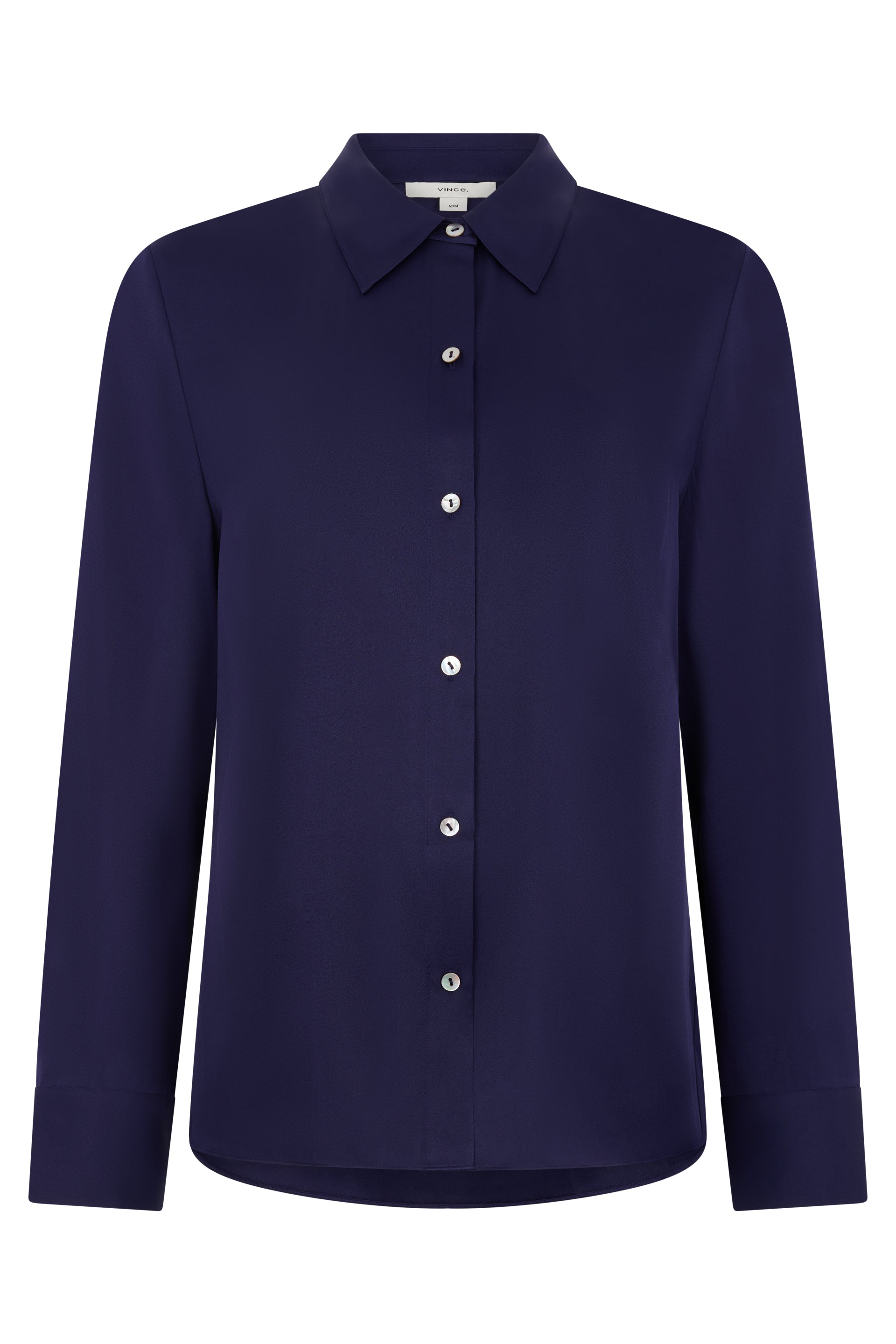 SILK SHIRT Vince blue XS