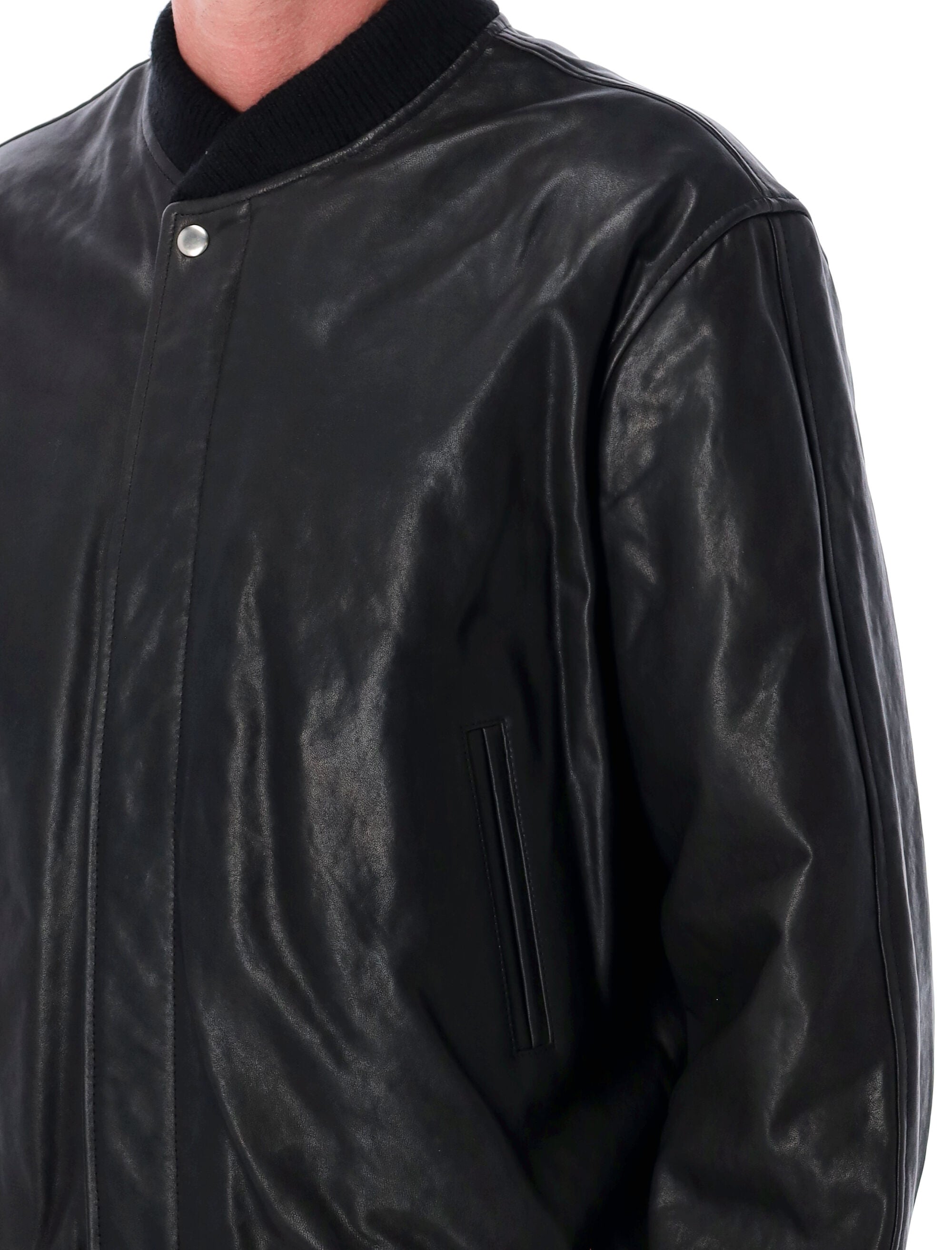 BLAIKE LEATHER BOMBER Isabel Marant