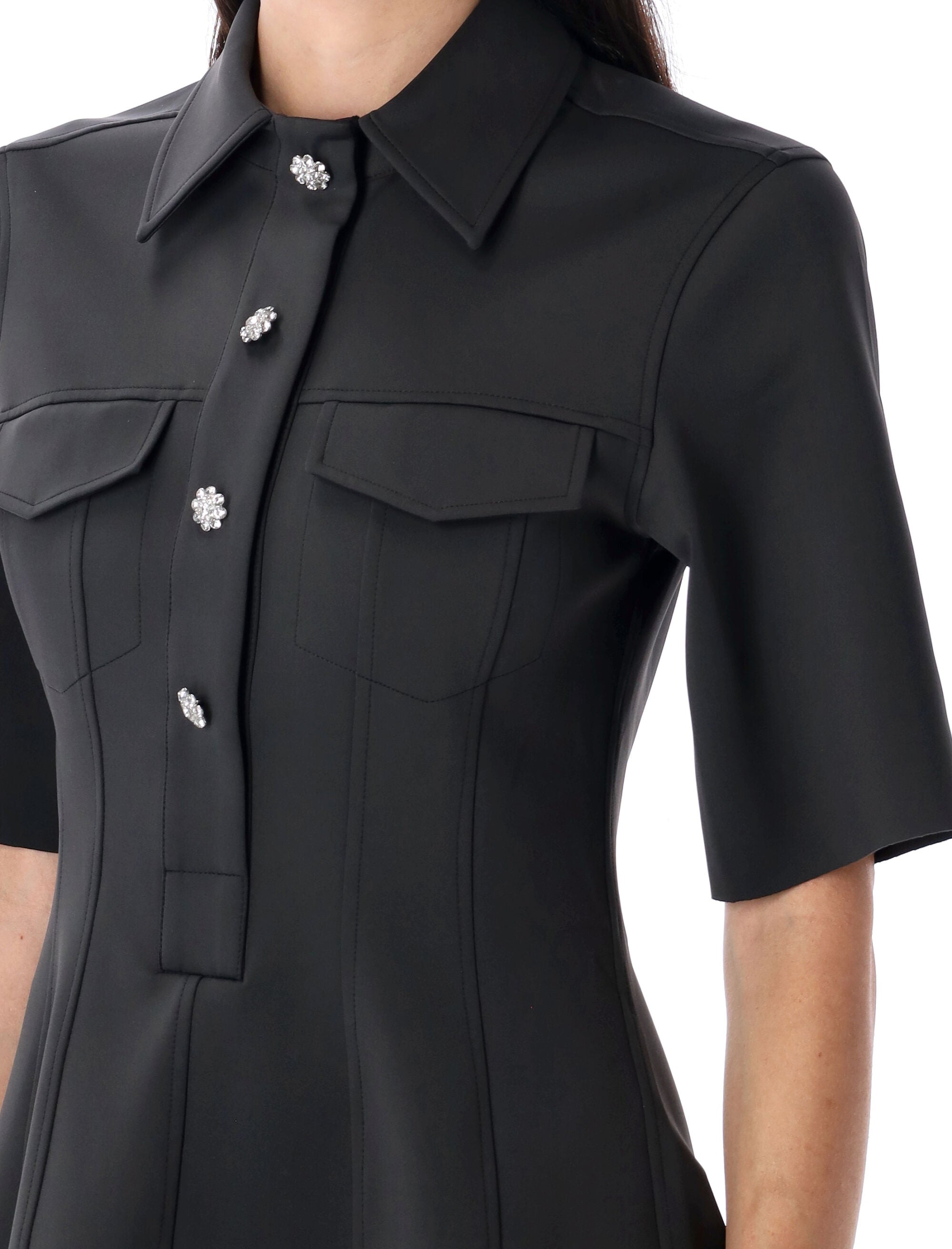 FLARED MINI DRESS Ganni