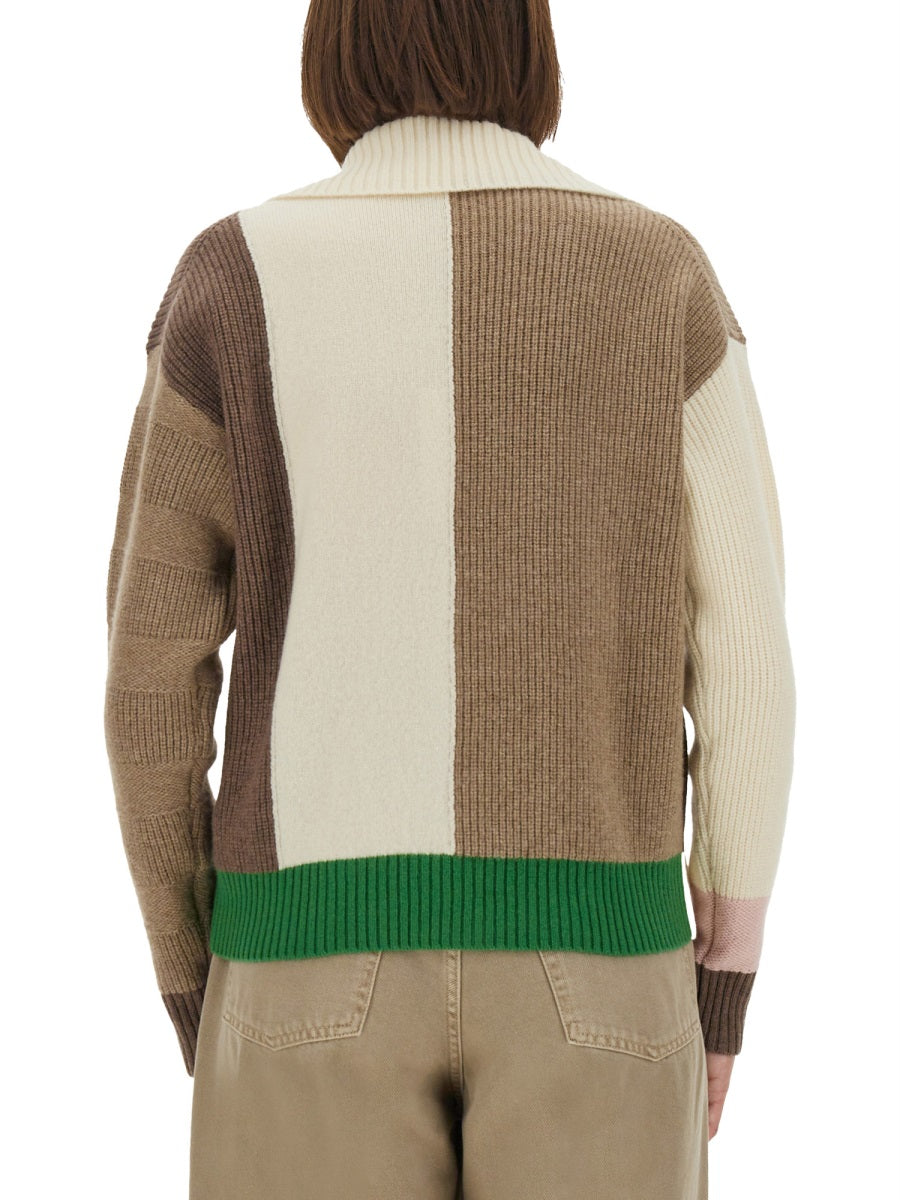 BEIGE LAMBSWOOL SWEATERS Paul Smith BEIGE S