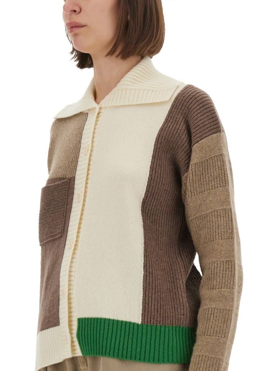 BEIGE LAMBSWOOL SWEATERS Paul Smith