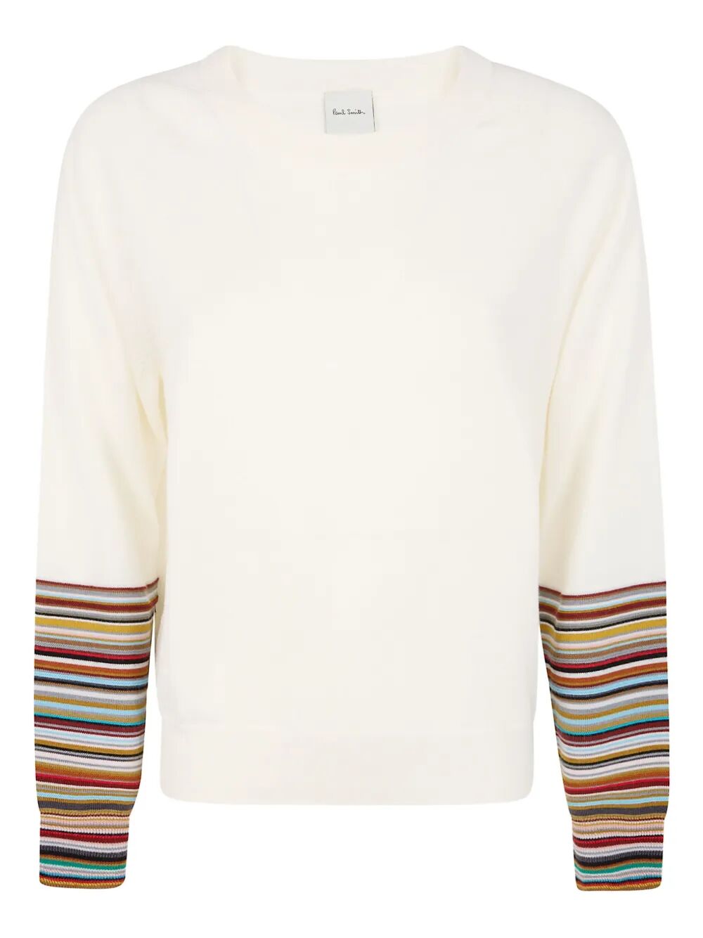 WHITE MERINO WOOL SWEATERS Paul Smith