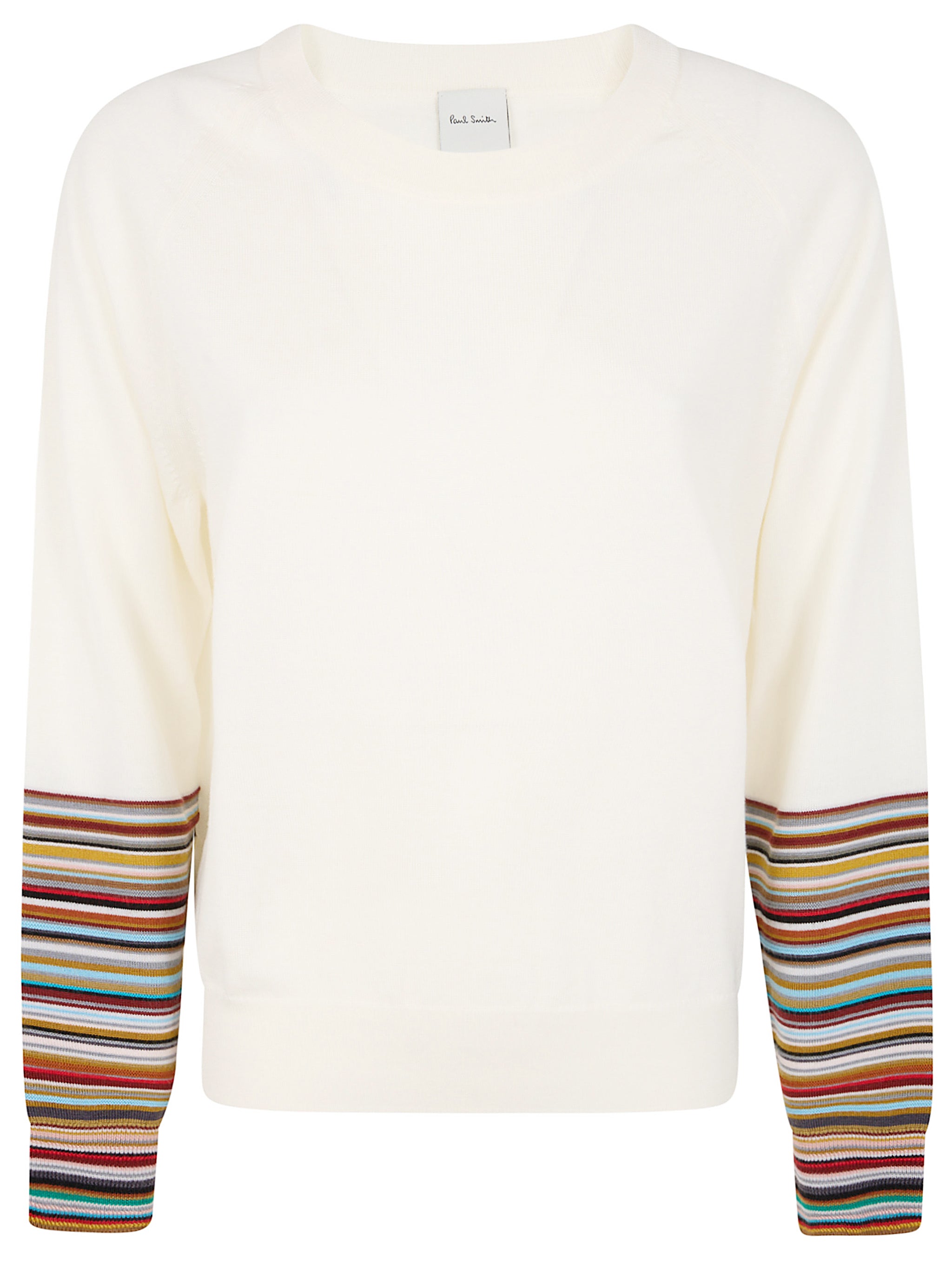 WHITE MERINO WOOL SWEATERS Paul Smith WHITE S