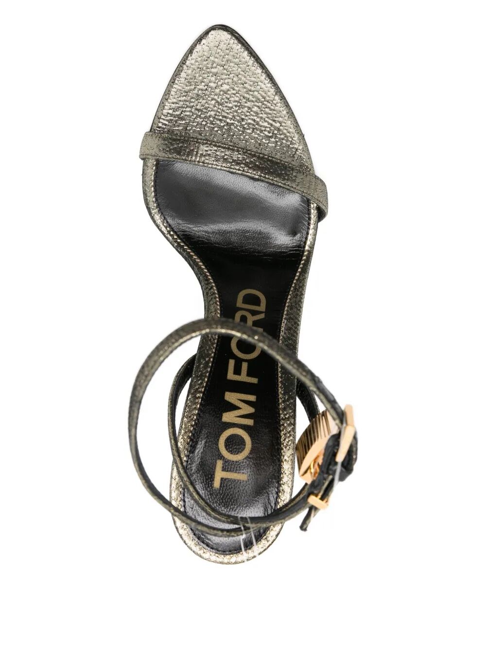 115MM PADLOCK STILETTO HEEL SANDALS Tom Ford