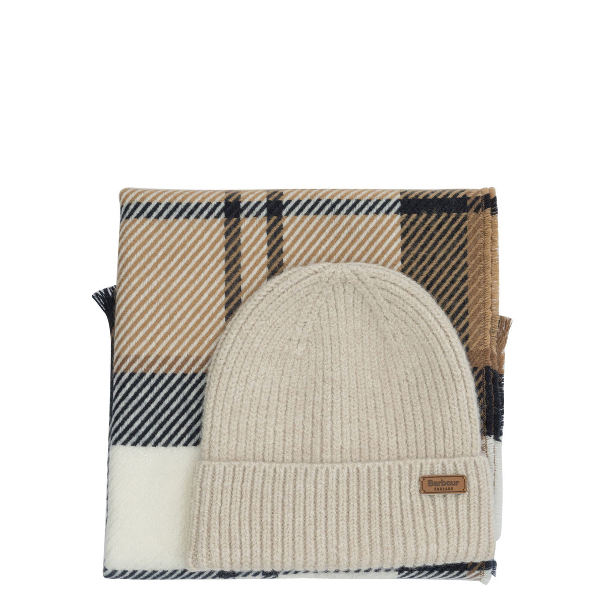 Barbour Pendle Beanie & Blair Scarf Set