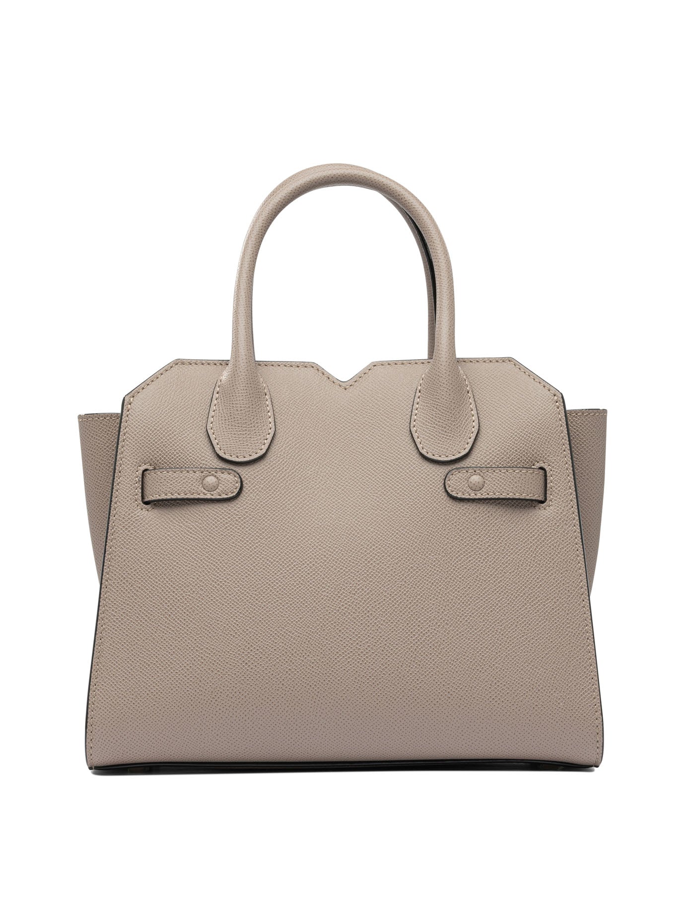GREY CALF LEATHER HANDBAG Valextra
