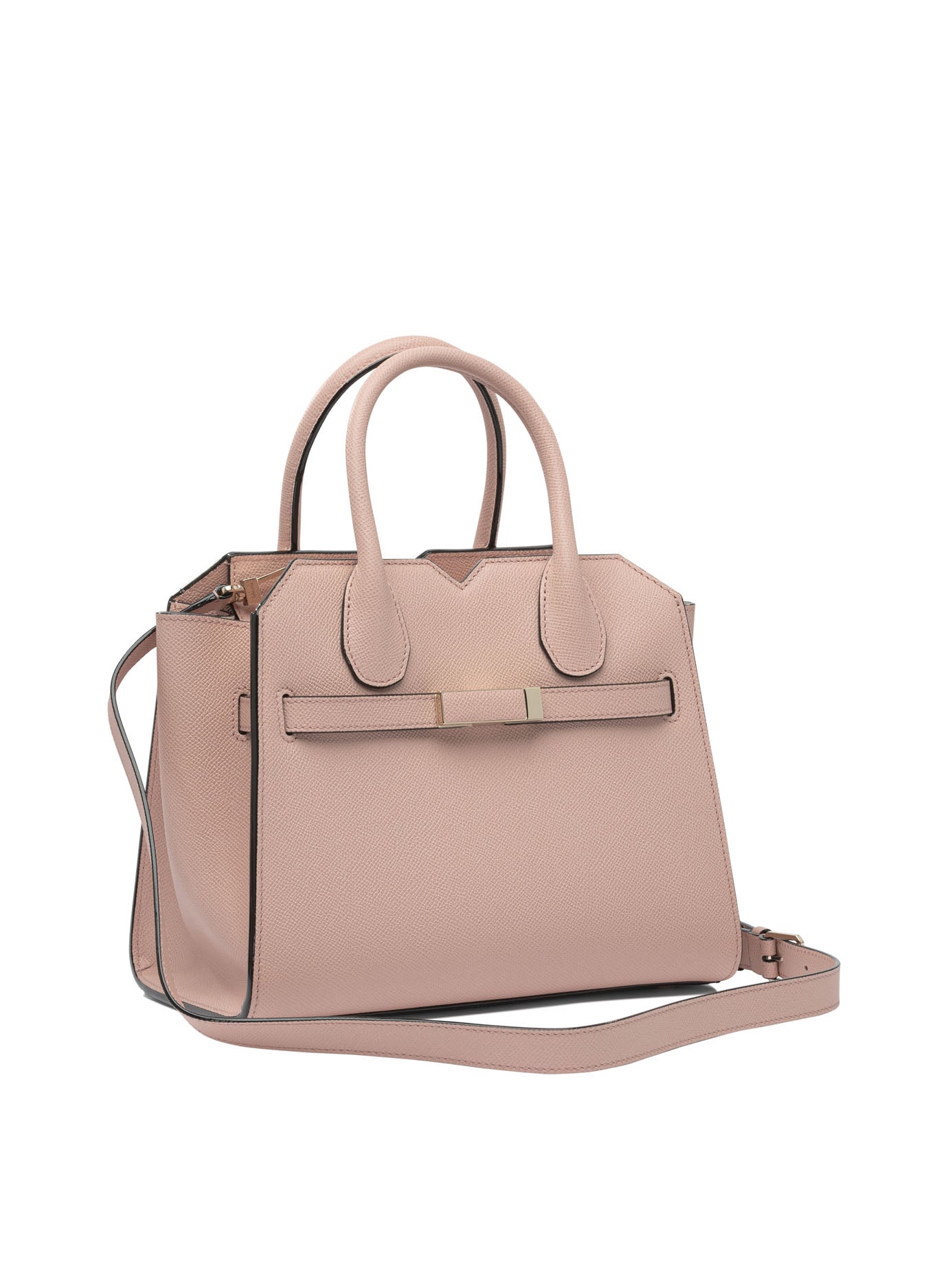 PINK CALF LEATHER SHOULDER BAG Valextra