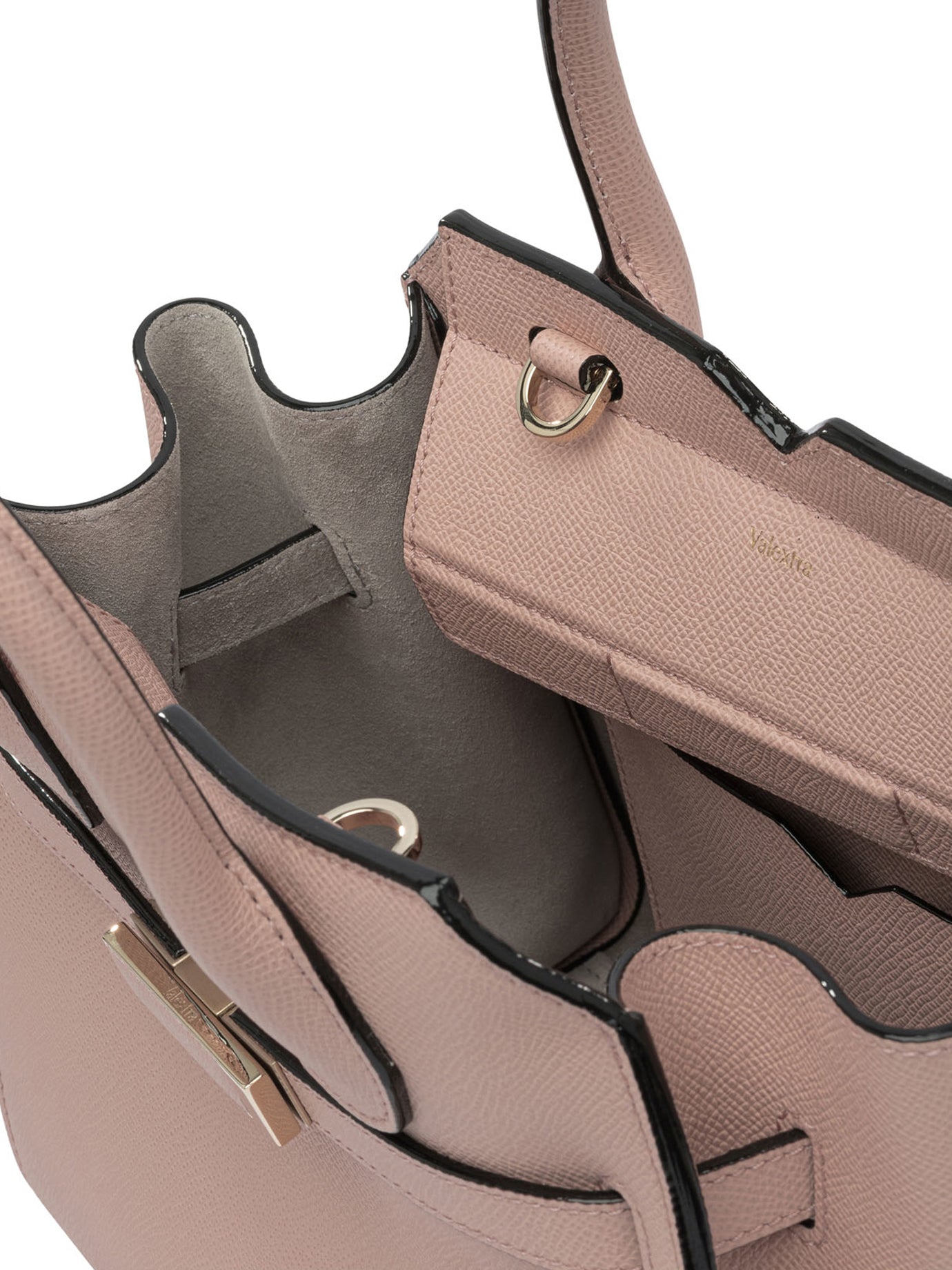 PINK CALF LEATHER SHOULDER BAG Valextra