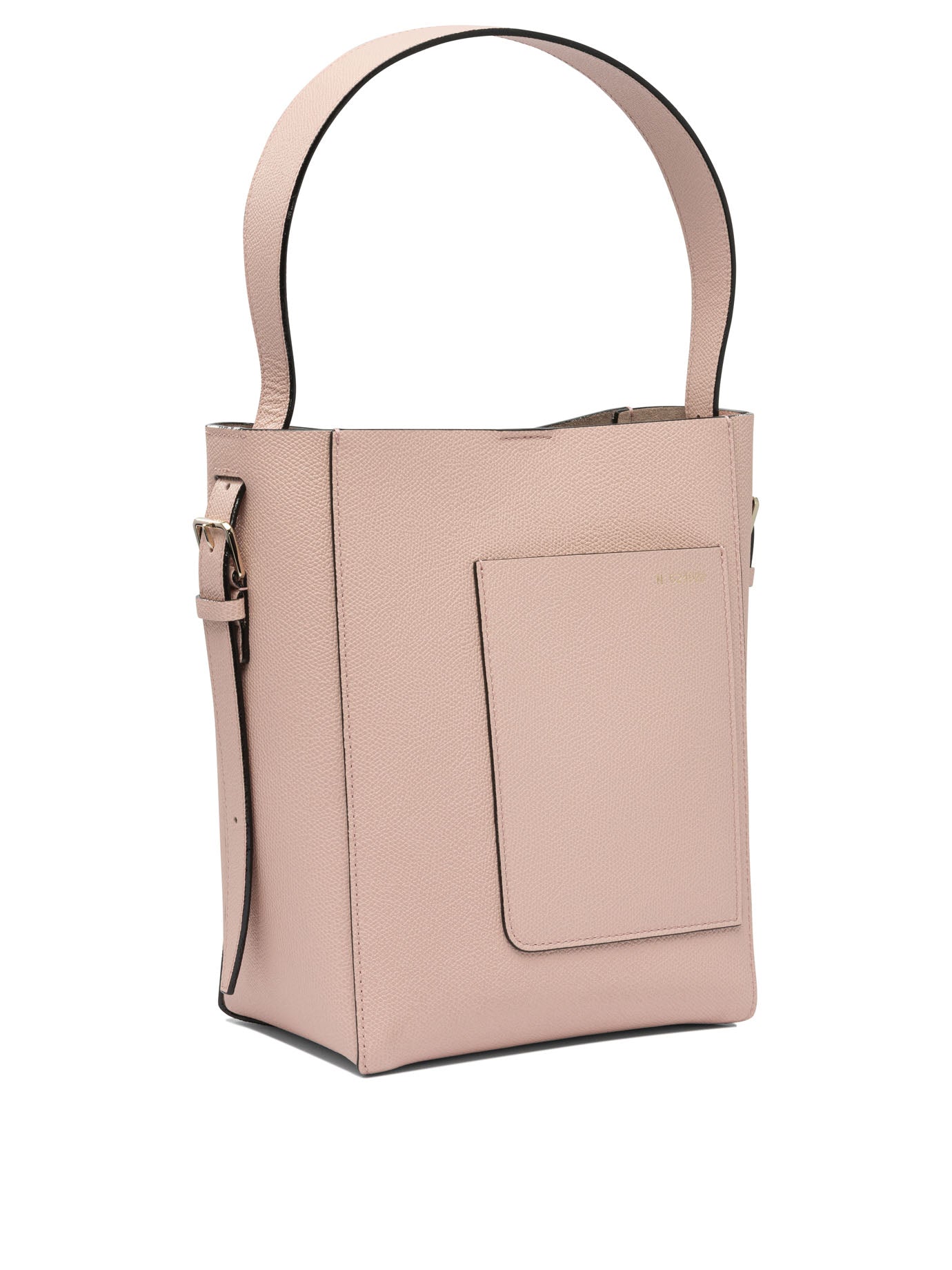 PINK CALF LEATHER HANDBAG Valextra