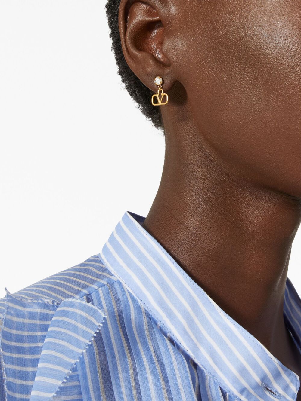 VLOGO SIGNATURE STRASS EARRINGS Valentino Garavani
