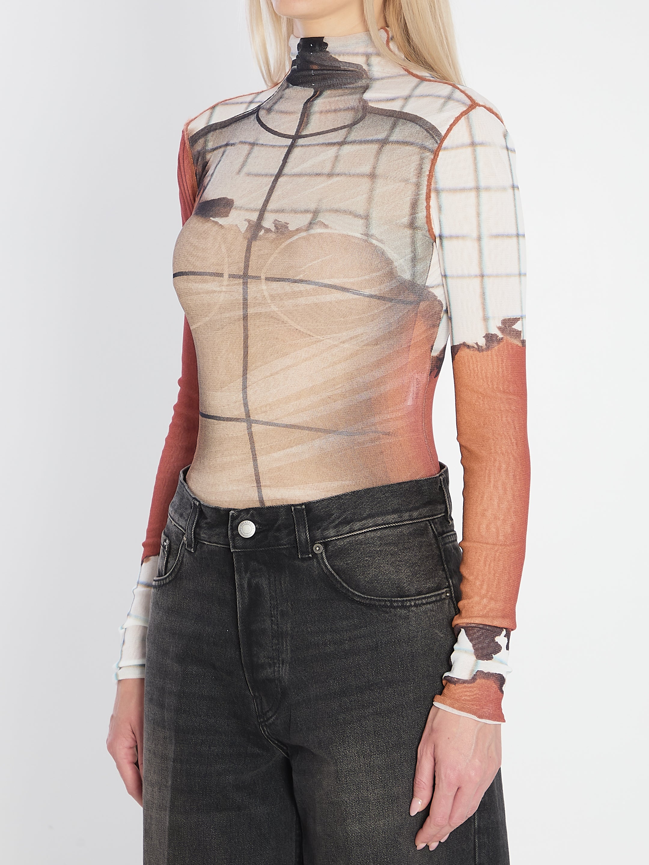FIRE BODYSUIT JEAN PAUL GAULTIER