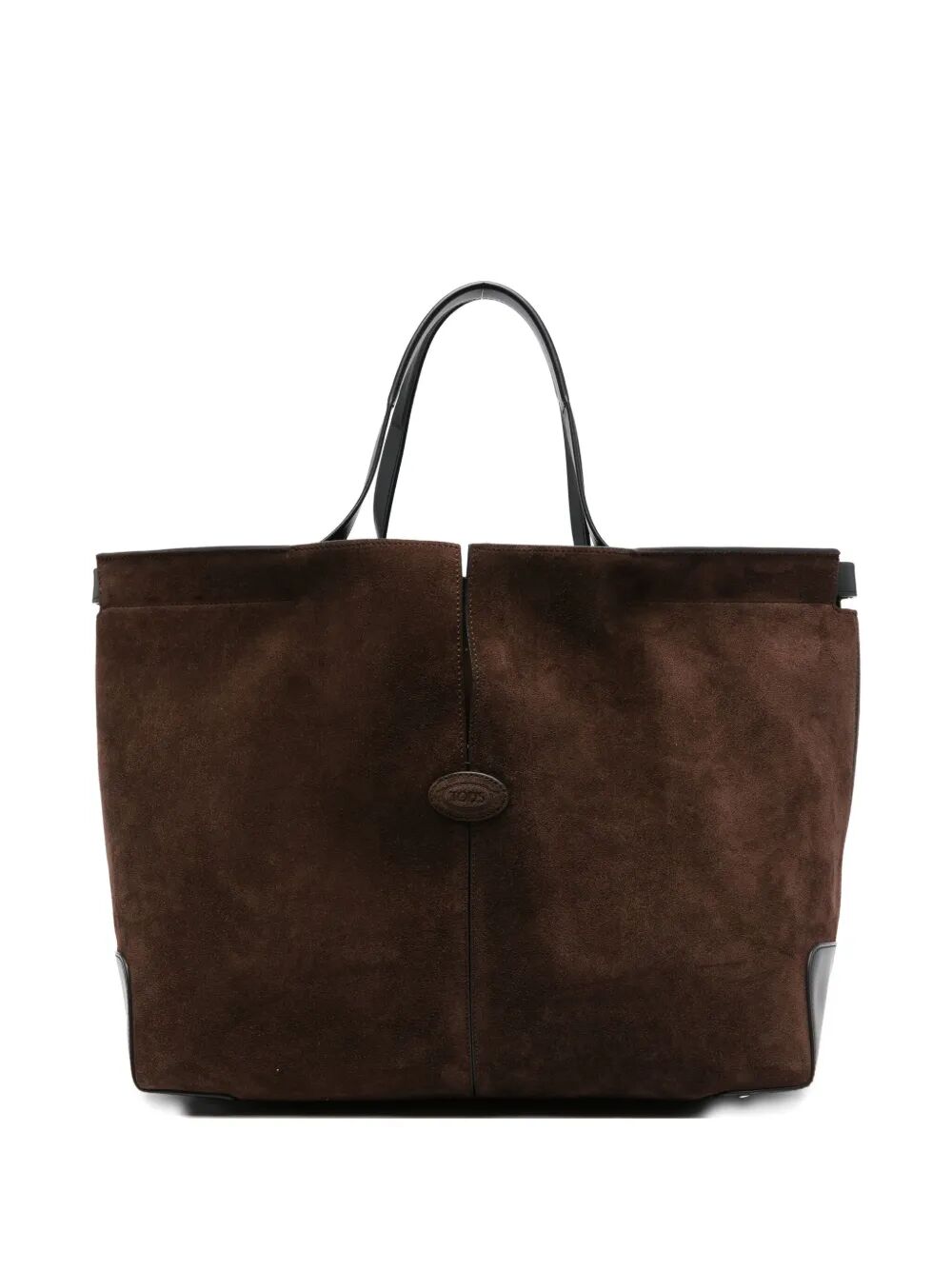 MEDIUM SUEDE TOTE BAG Tod's BROWN UNICA