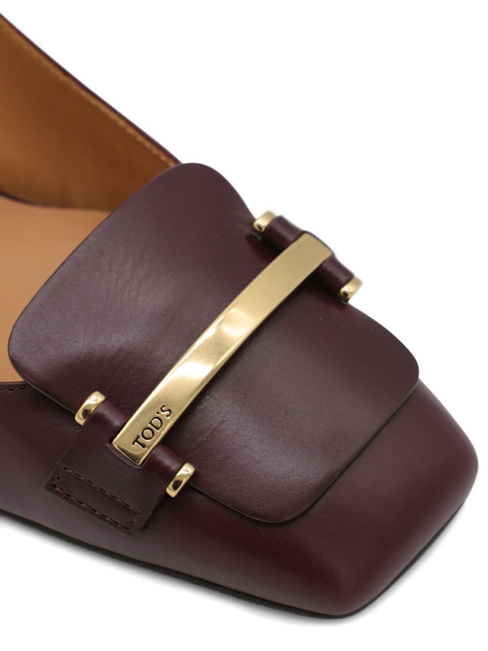 LEATHER SLINGBACK PUMPS Tod's