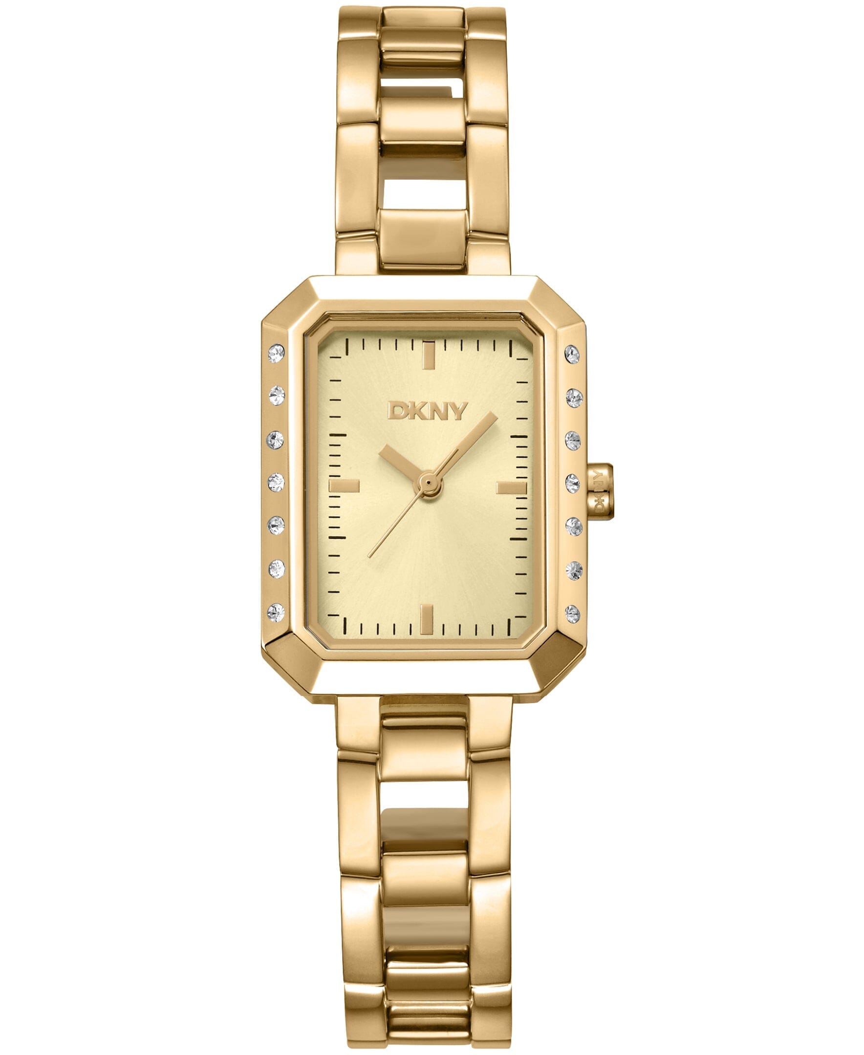 EVERYDAY Uptown Glitz Champagne Womens Watch DKNY