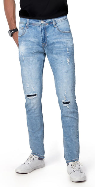 LOUIS VUITTON Mens Dark Wash Denim Slim Straight Jeans 42 32 US