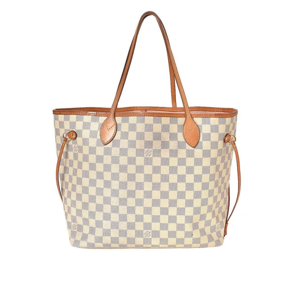 Louis Vuitton Neverfull Damier Azur Tote Bag