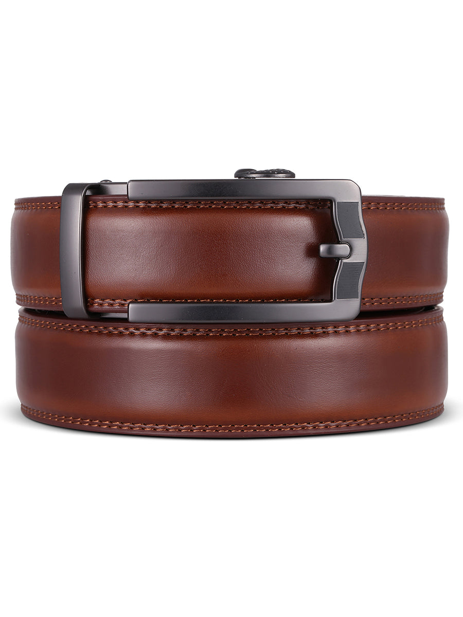 Mio Marino Men's Thin Swirl Ratchet Belt