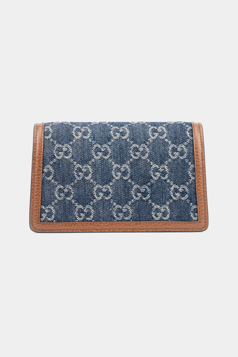 Gucci Toiletry Case Monogram GG Plus Navy Blue in Canvas with Silver-tone -  US