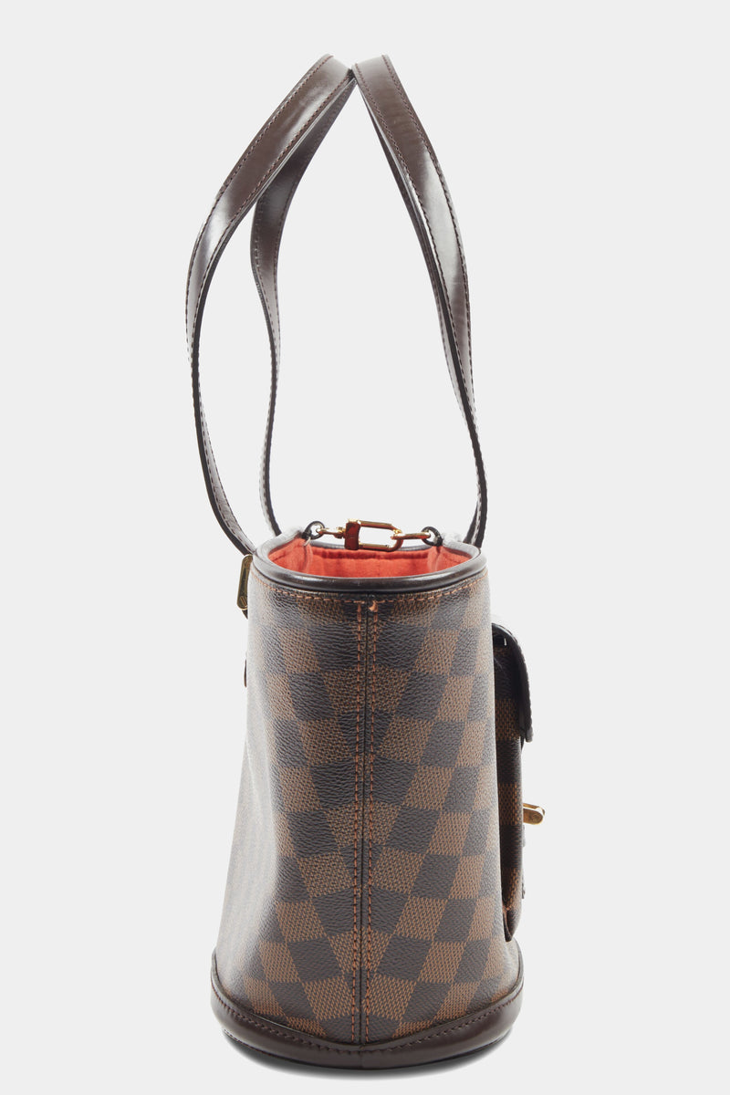 Handbag Designer By Louis Vuitton DAMIER EBENE WESTMINSTER PM Size: Sm
