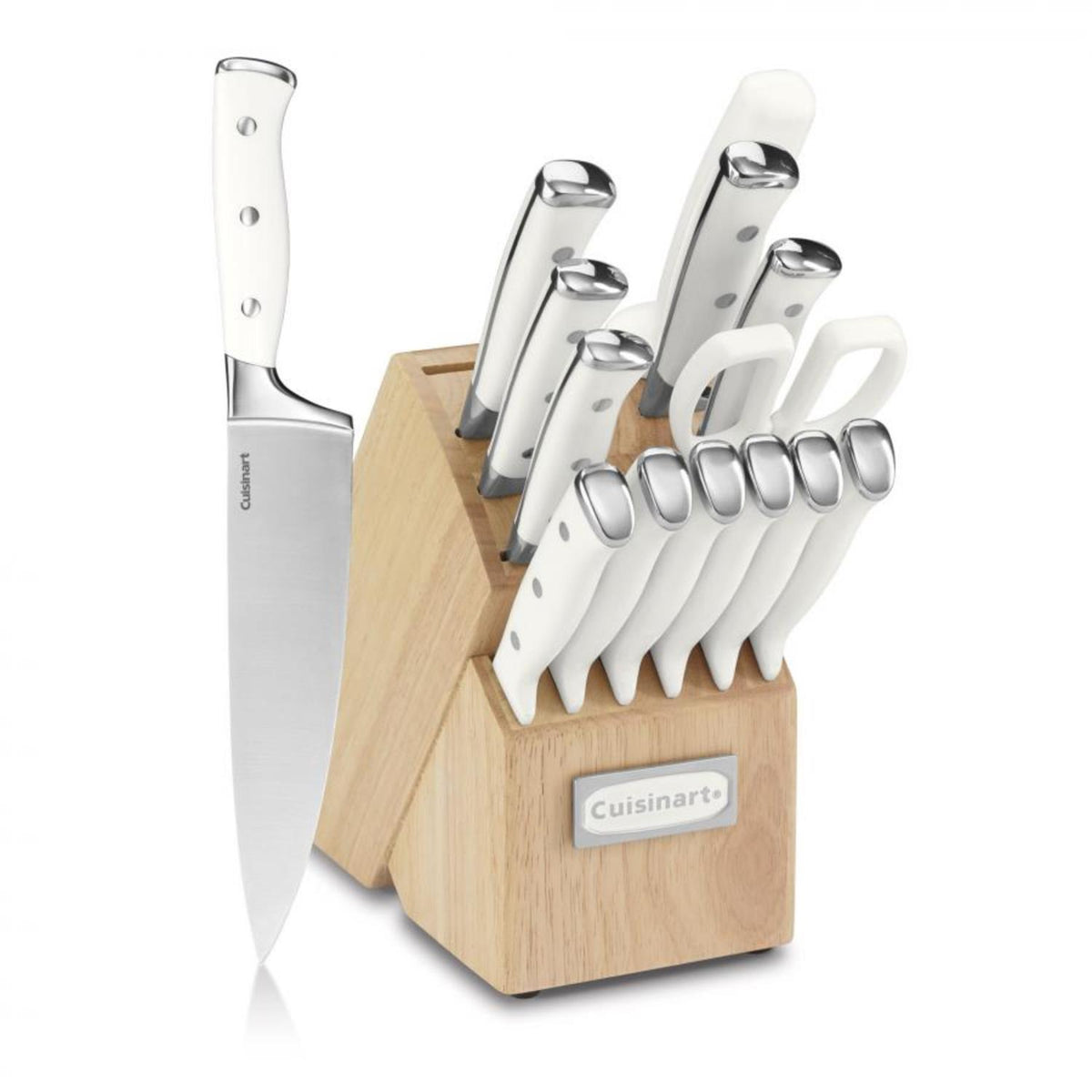 Cuisinart 15 Pc. Stainless Steel Rotating Cutlery Block Set, Cutlery, Household